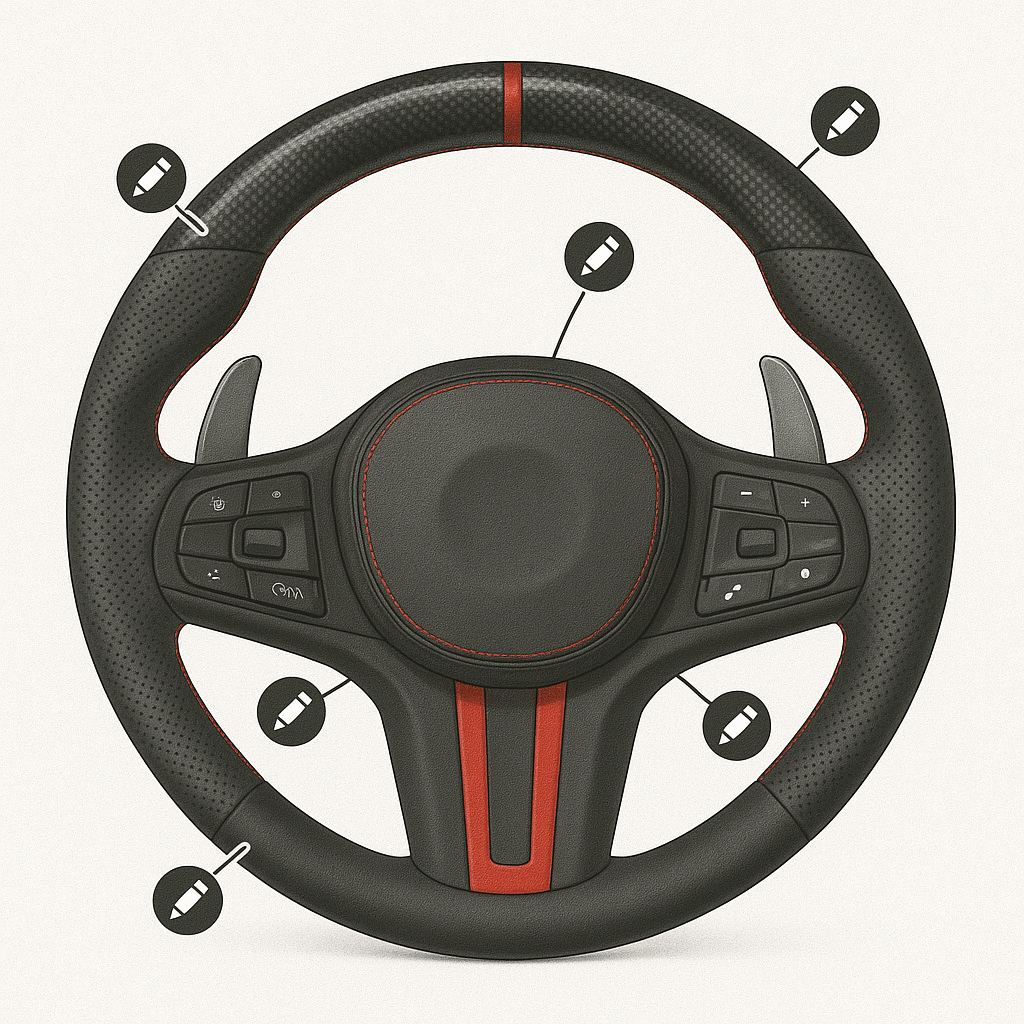 Lenkrad Konfigurator - BFAN - BEFASTANDNOBLE