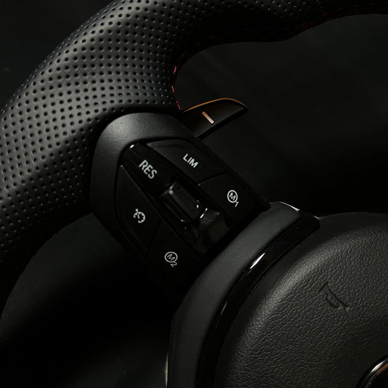 M Lenkrad Abgeflacht Leder inkl. Airbag passend für BMW - BFAN - BEFASTANDNOBLE