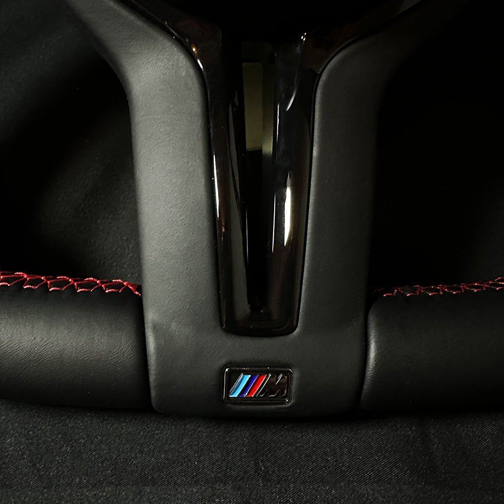 M Lenkrad Abgeflacht Leder inkl. Airbag passend für BMW - BFAN - BEFASTANDNOBLE