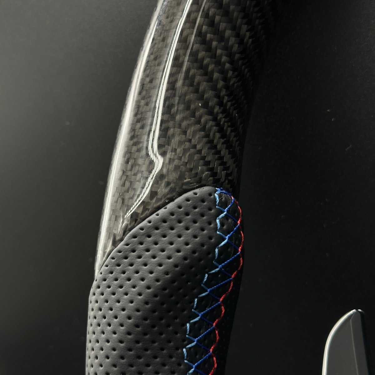 M Lenkrad Carbon Leder inkl. Airbag passend für BMW - BlackForest Autos