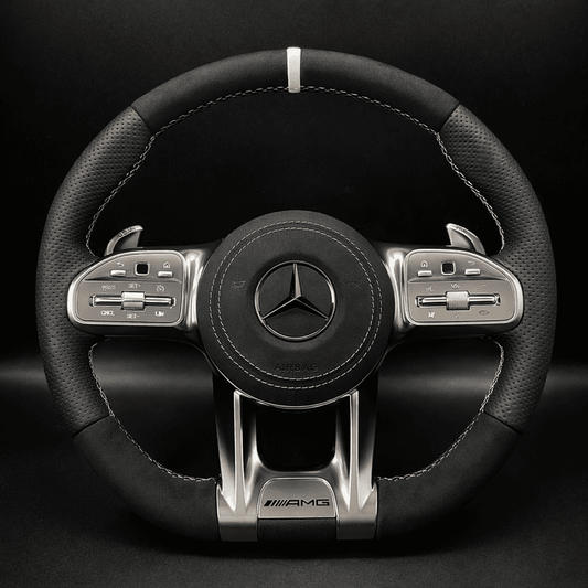Mercedes AMG Lenkrad Alcantara inkl. Airbag - BlackForest Autos